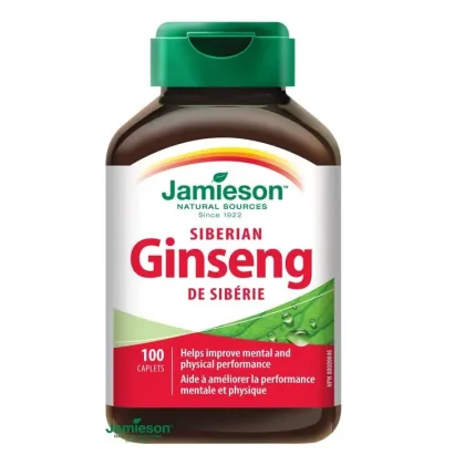 Jamieson Sibiřský ženšen 650 mg 100 tablet
