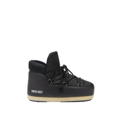 Nízké zimní boty MOON BOOT MB EVX PUMPS NYLON, N001 BLACK