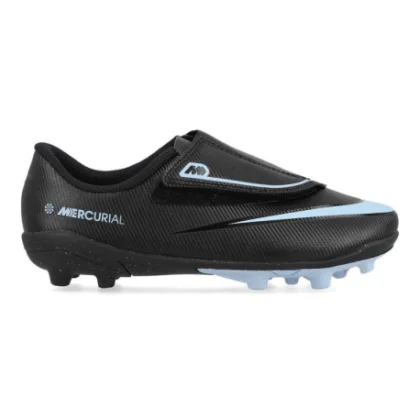 Chlapecké fotbalové kopačky outdoorové NIKE Mercurial Zoom Vapor 16 Club K MG black ice blue
