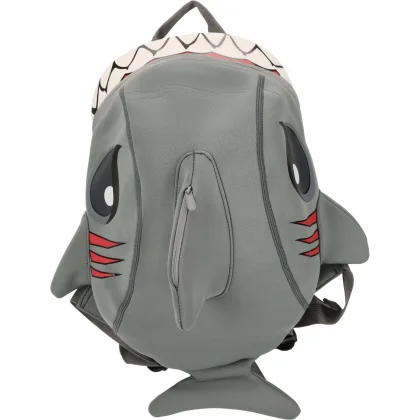 Crazy Safety Shark, batoh, junior, šedý