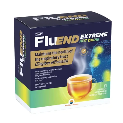 SWP Fluend Extreme hot drink 10x4.5g