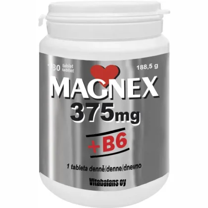 Vitabalans Magnex 375 mg +B6 180 tablet