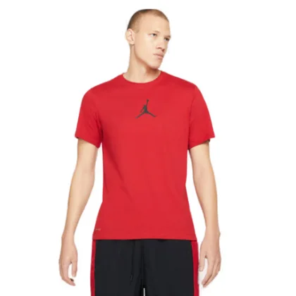 Pánské tričko s krátkým rukávem NIKE JORDAN M J JUMPMAN DF SS CREW-687-Red