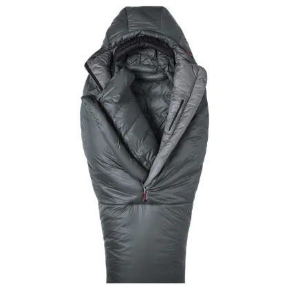 Helsport Pro Storen Fiber -5 195cm, Dark Shadow / Ruby Red, OS, spací pytel, šedá