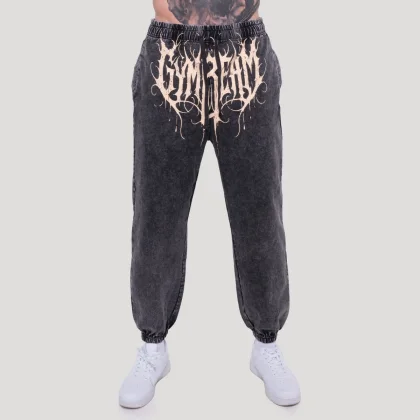 GymBeam Tepláky Abyss Charcoal