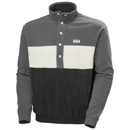 Helly Hansen Daybreaker Hugg Snap, fleece mikina, pánské, černá