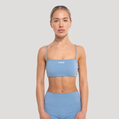 GymBeam Dámský sportovní top Flow Azure
