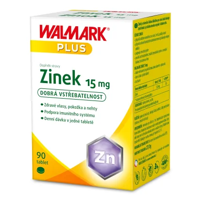 Walmark Zinek 15 mg 90 tablet