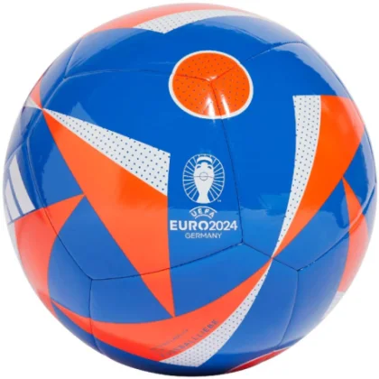 Fotbalový míč ADIDAS EURO24 CLB GLOBLU SOLRED WHITE