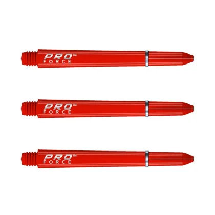 Násadky na šipky Winmau Pro Force červené, dlouhé