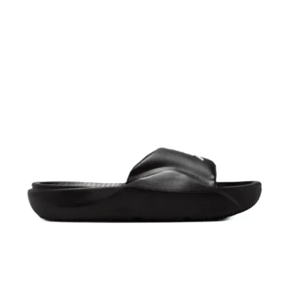 Juniorské pantofle (plážová obuv) NIKE Jordan Franchise Jr black white