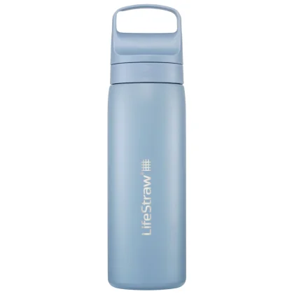 LifeStraw Go Series Stainless Steel, 500 ml, světle modrá