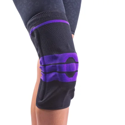 Sportago Sportovní bandáž na koleno elastická s výstuží - L