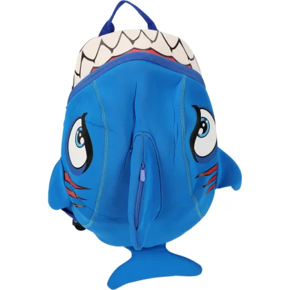 Crazy Safety Shark, batoh, junior, modrá