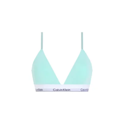 Dámská podprsenka CALVIN KLEIN LIGHTLY LINED TRIANGLE-Beau Blue