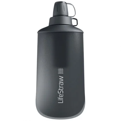 LifeStraw Peak Series Collabsible Squeeze Bottle, 650 ml, tmavě šedá
