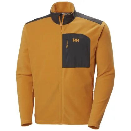 Helly Hansen Daybreaker Block, pánská fleecová bunda, žlutá