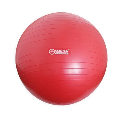 Gymnastický míč MASTER Super Ball průměr 75 cm - červený
