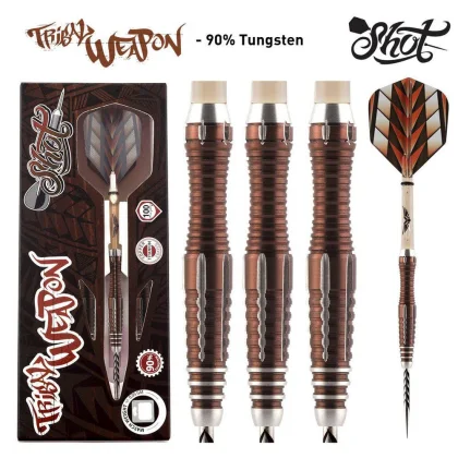 Šipky steel Shot Tribal Weapon Series 1 25g, 90% wolfram