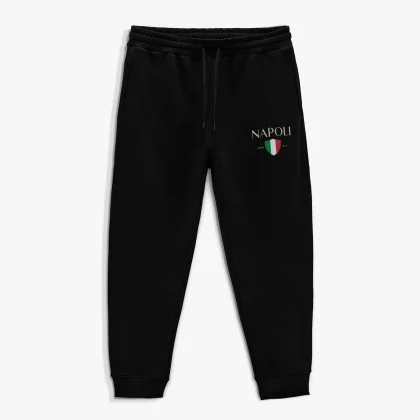 Tepláky Jogger , Barva Modrá, s Potiskem Napoli