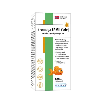 Generica 3-omega FAMILY olej 100 ml