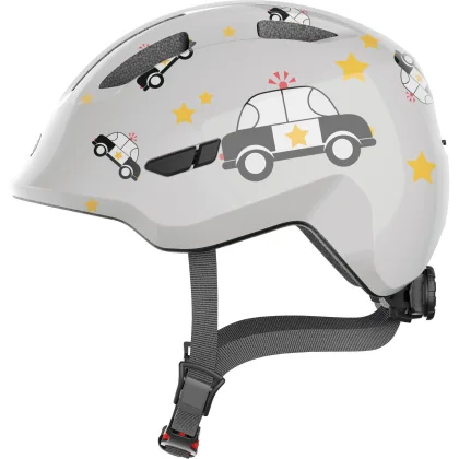 Abus Smiley 3.0, cyklistická helma, junior, grey police