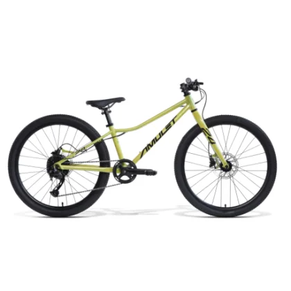 Juniorské horské kolo AMULET 24 Youngster disc, yellow pearl black