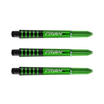 Násadky na šipky Winmau Prism force plastové dlouhé zelené