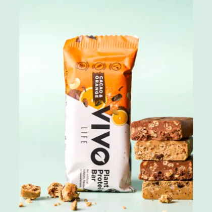 VEGAN Protein tyčinka VIVO LIFE - Kakao & Orange (1ks)