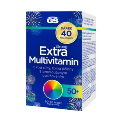GS Extra Strong Multivitamin 50+ tablety 90+40