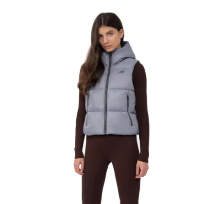Dámská vesta 4F WOMENS JACKET KUDP004-32S-DENIM