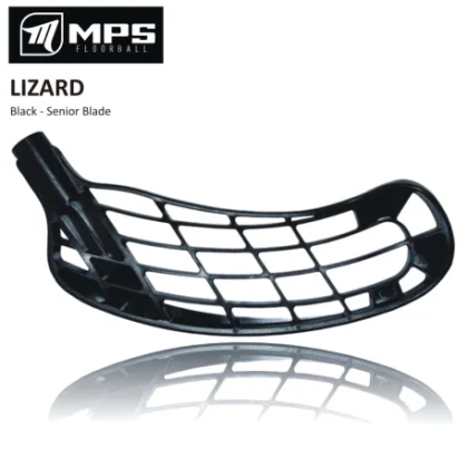 Florbalová náhradní čepeľ MPS LIZARD Black L