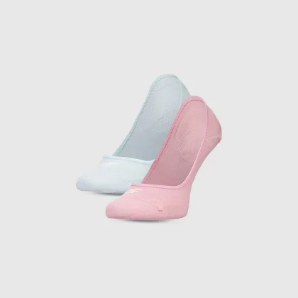 Dámské casual ponožky neviditelné (2-pack) - multibarevné