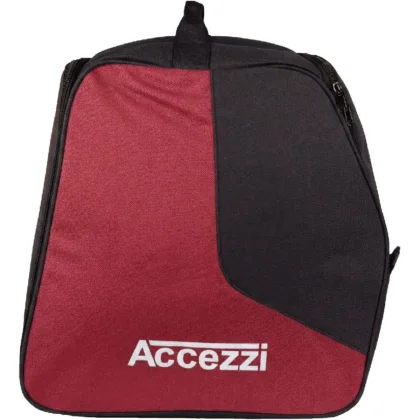 Accezzi Taška na boty a helmu, černá/červená