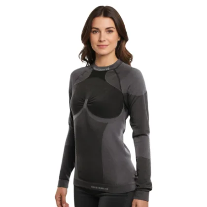 Dámské termo tričko s dlouhým rukávem BLIZZARD W2W Essential long sleeve, grey
