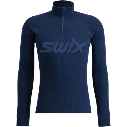 Swix RaceX Merino Half Zip, pánské, šedá
