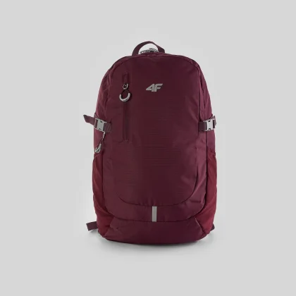 4F Městský batoh (22 l) s kapsou na notebook - vínový one size