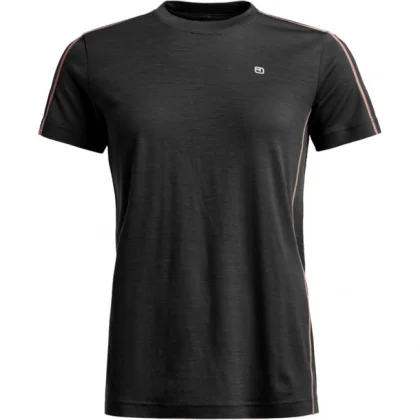 Ortovox 185 Rock'n'Wool Short Sleeve, dámská, růžová