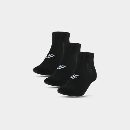 4F Krátké ponožky (3-pack) dámské - černé 39-42