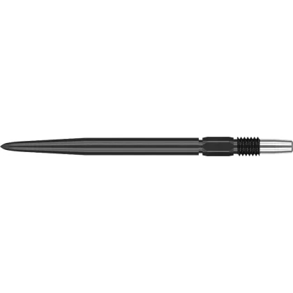 Hroty na šipky TARGET steel Swiss Point černé, kovové 30mm 3ks