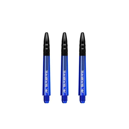 Násadky na šipky Mission Sabre modré kovový top, střední+ 44,5mm