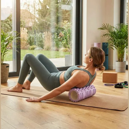 Yoga válec Sportago Mishler - zelená