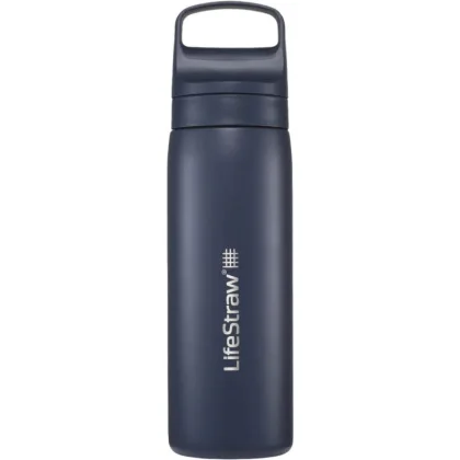 LifeStraw Go Series Stainless Steel, 500 ml, tmavě modrá