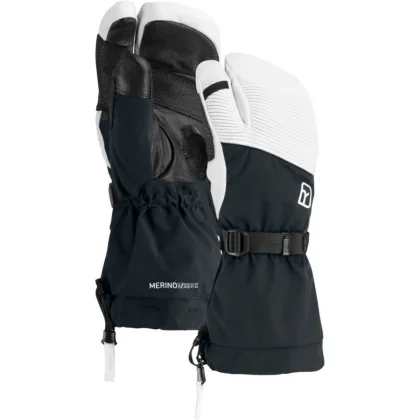 Ortovox Freeride 3 Finger Pro, lyžařské rukavice, černé