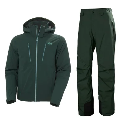 Helly Hansen Alpha 4.0 Lyžařská sada, pánská, zelená