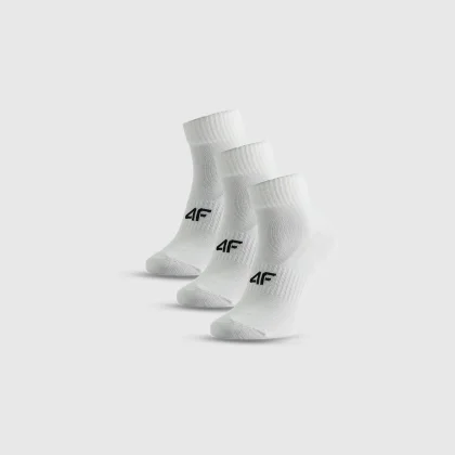 Dlouhé ponožky (3-pack) pánské - bílé