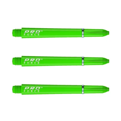 Násadky na šipky Winmau Pro Force zelené, dlouhé