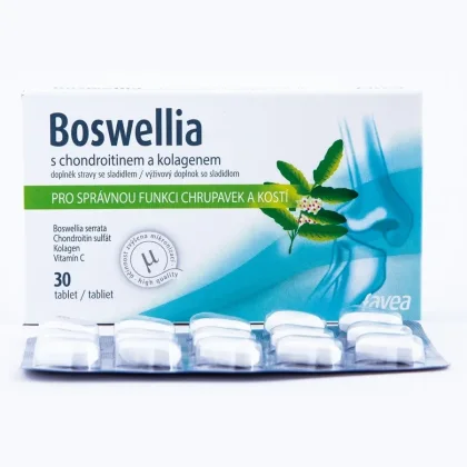 Favea Boswellia s chondroitinem a kolagenem 30 tablet