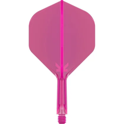 Target K-Flex Neon růžové, No2 letky a krátké násadky
