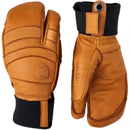 Hestra Fall Line, tříprsté lyžařské rukavice, korek/korek